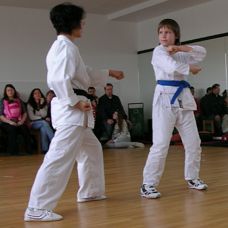 Kung-Fu für Kids. Früh übt sich, was ein Meister werden will. Kinder-Kung-Fu im Tao-Chi, mit Volker H. Hiekel in Mülheim, mit Jörg Hülsewede und Frau Ocka Song in Duisburg