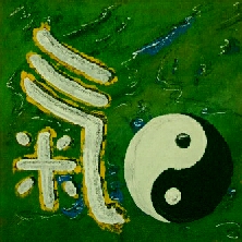 Kalligraphie Chi [qi] - die Energie ... 