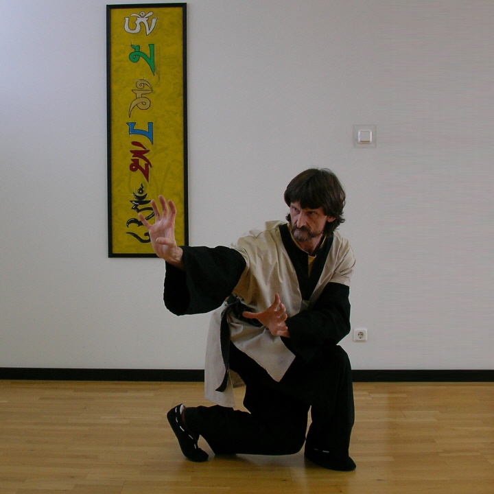 der  Tigerstil im Kung-Fu des Shaolin-Systems