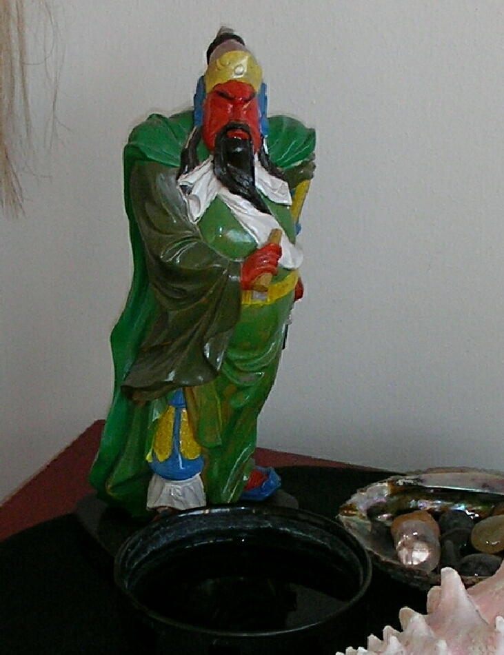 Kwang Kong - Figur im Tao-Chi Dojo Duisburg