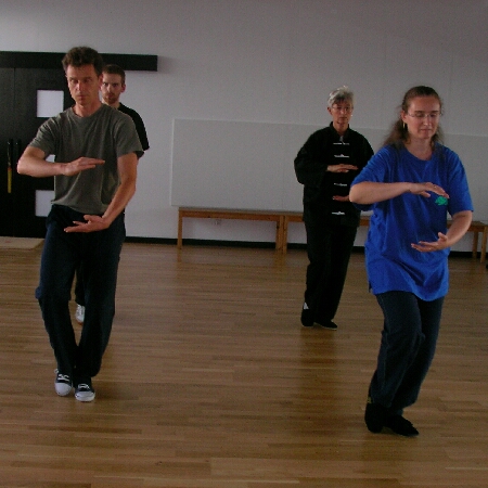 Tai Chi Ch'uan . Bilder aus der 64ger Form der Wudang-Schule