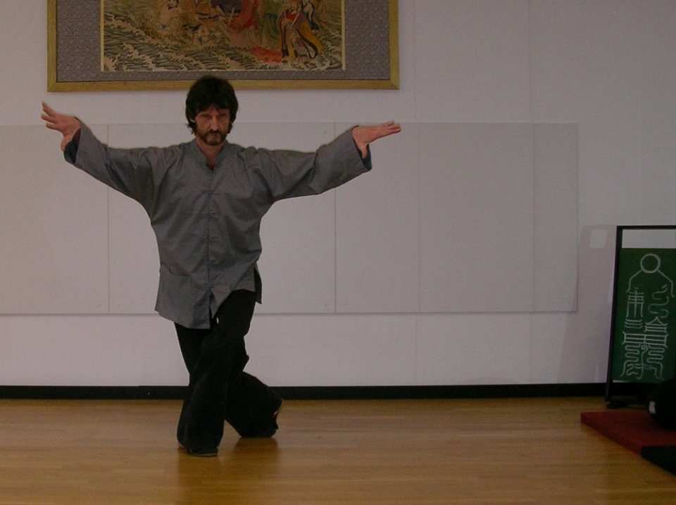 ein Bild aus dem Honan-Set der Tai-Chi der Shaolin-Schule