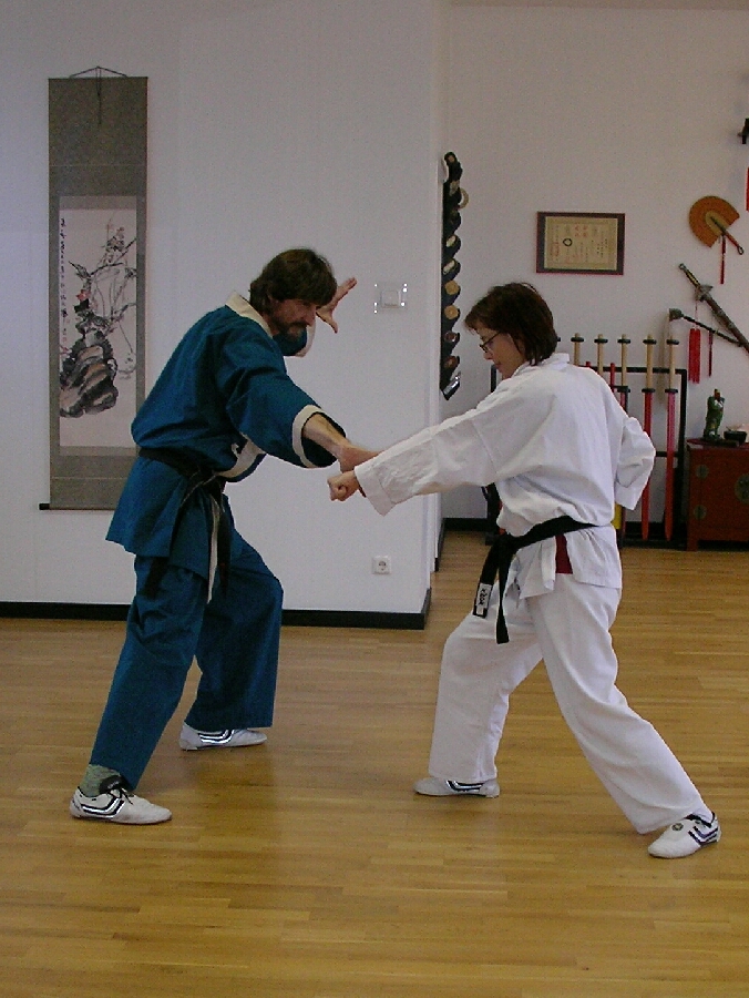 Kung-Fu, der Kung-Fu ...  Partnerübungen