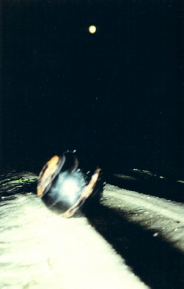 Vollmond . Strand Borkum