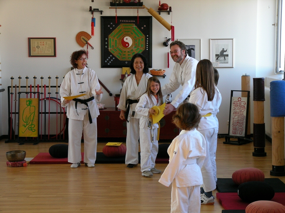 Kinder Kung-Fu, Jahresprüfung 2007